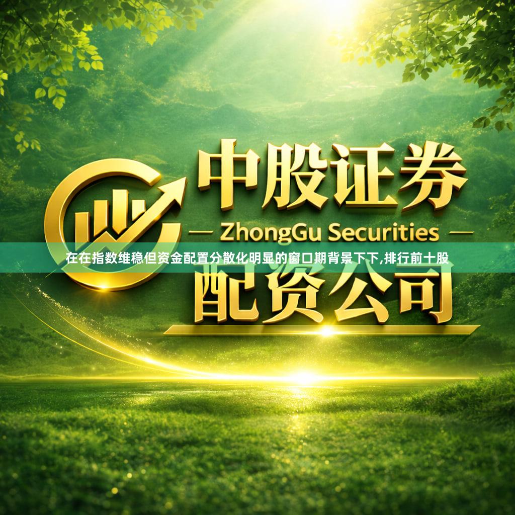 在在指数维稳但资金配置分散化明显的窗口期背景下下,排行前十股