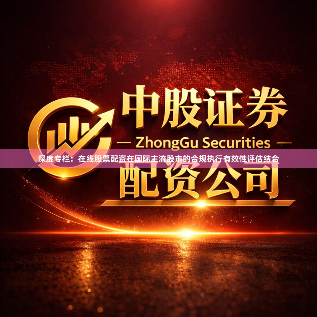 深度专栏:在线股票配资在国际主流股市的合规执行有效性评估结合